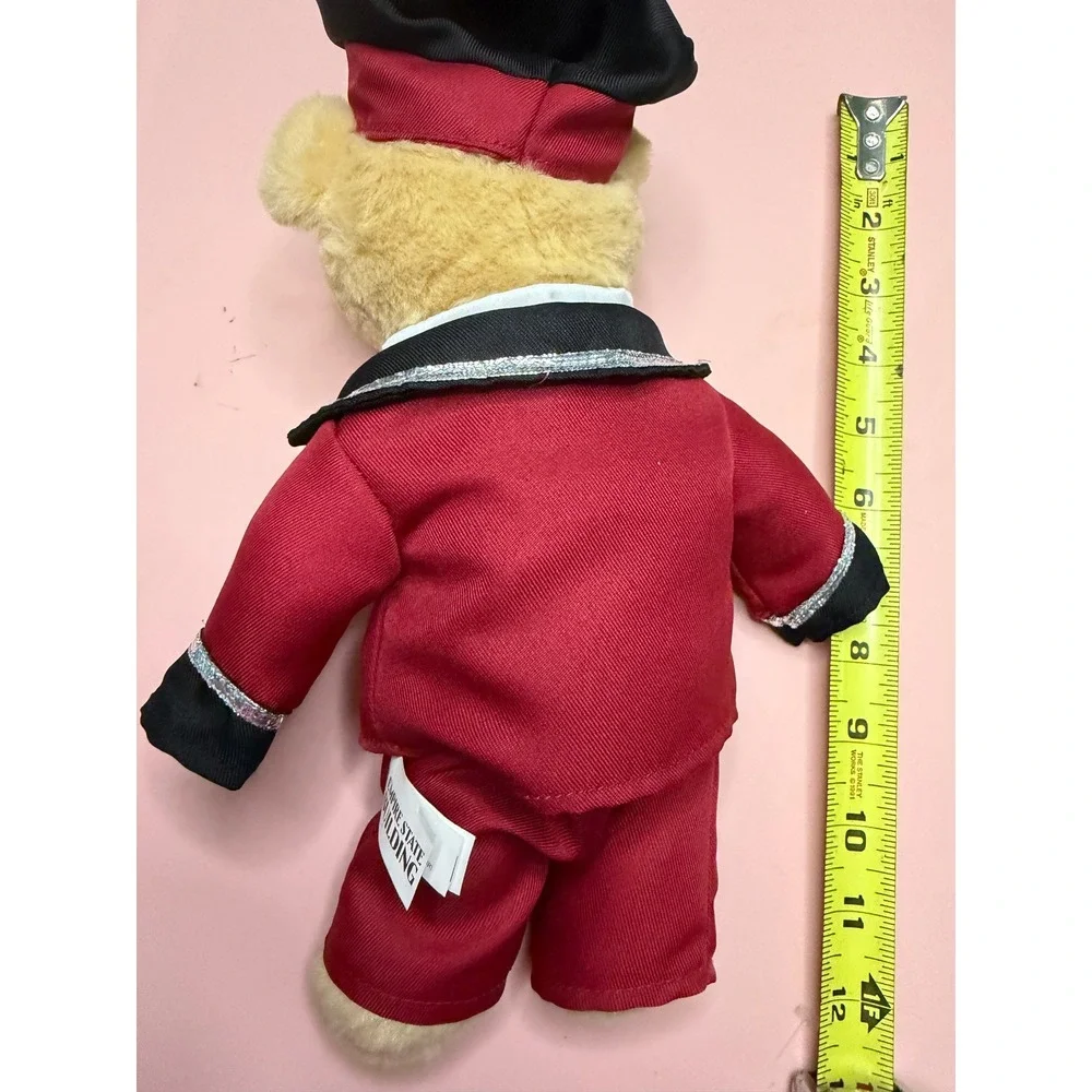 Empire State Building Teddy Bear Plush Red‎ Observatory Uniform Souvenir 11